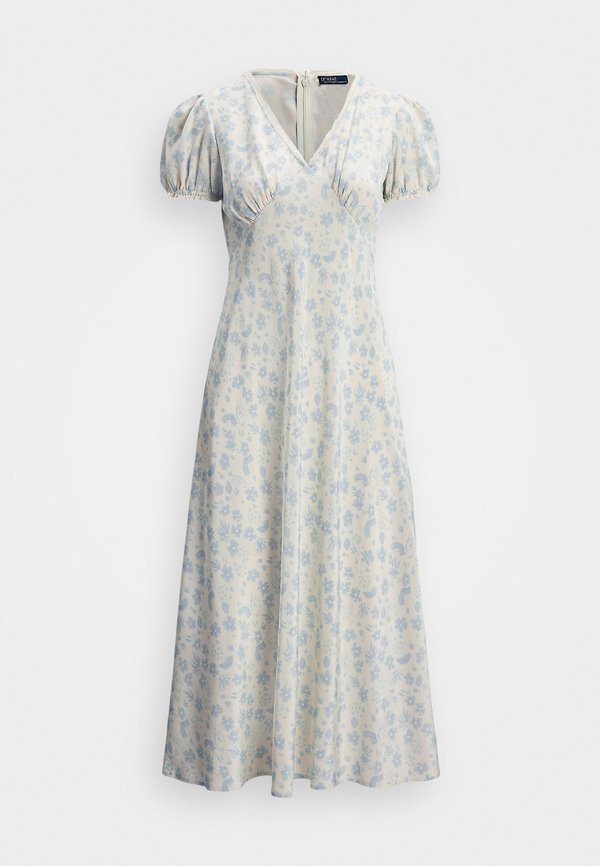 FLORAL SILK CREPE DRESS - Day dress3