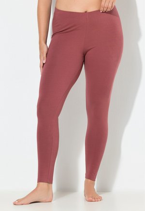 BASIC COMFORT FIT  - Legíny - kalhoty  - brick red