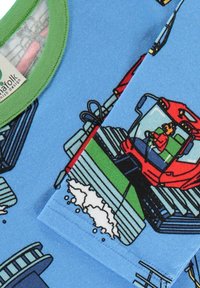 Småfolk Pikkade varrukatega topp - alaskan blue