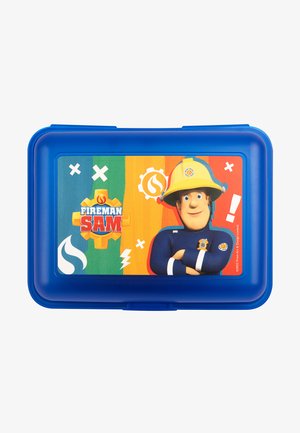 Fireman Sam FEUERWEHRMANN- BUTTER MIT TRENNWAND - Portavivande - blau