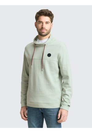 SNOOD MIT LOGO-BADGE - Longsleeve - soft greyish green