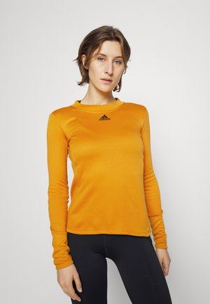 Top s dlouhým rukávem - focus orange