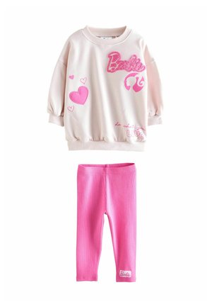 REGULAR FIT - BARBIE LONG SLEEVE  SET  - Sweatshirt - pink