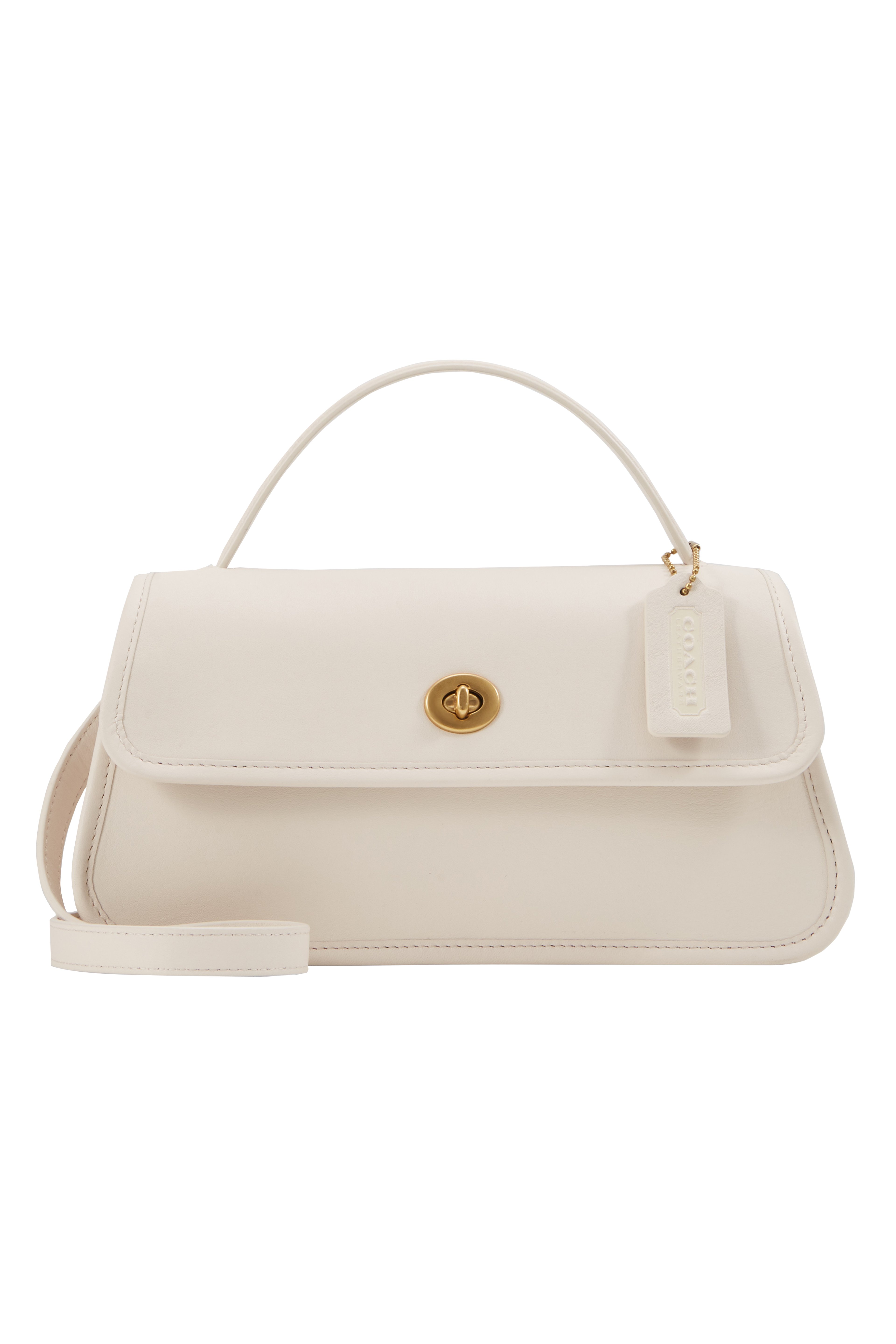 Coach RUNWAY ORIGINALS GLOVETAN TURNLOCK CLUTCH Håndveske Coach RUNWAY ORIGINALS GLOVETAN TURNLOCK CLUTCH Håndveske