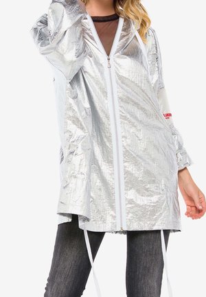 Cipo & Baxx Veste imperméable - silver-coloured