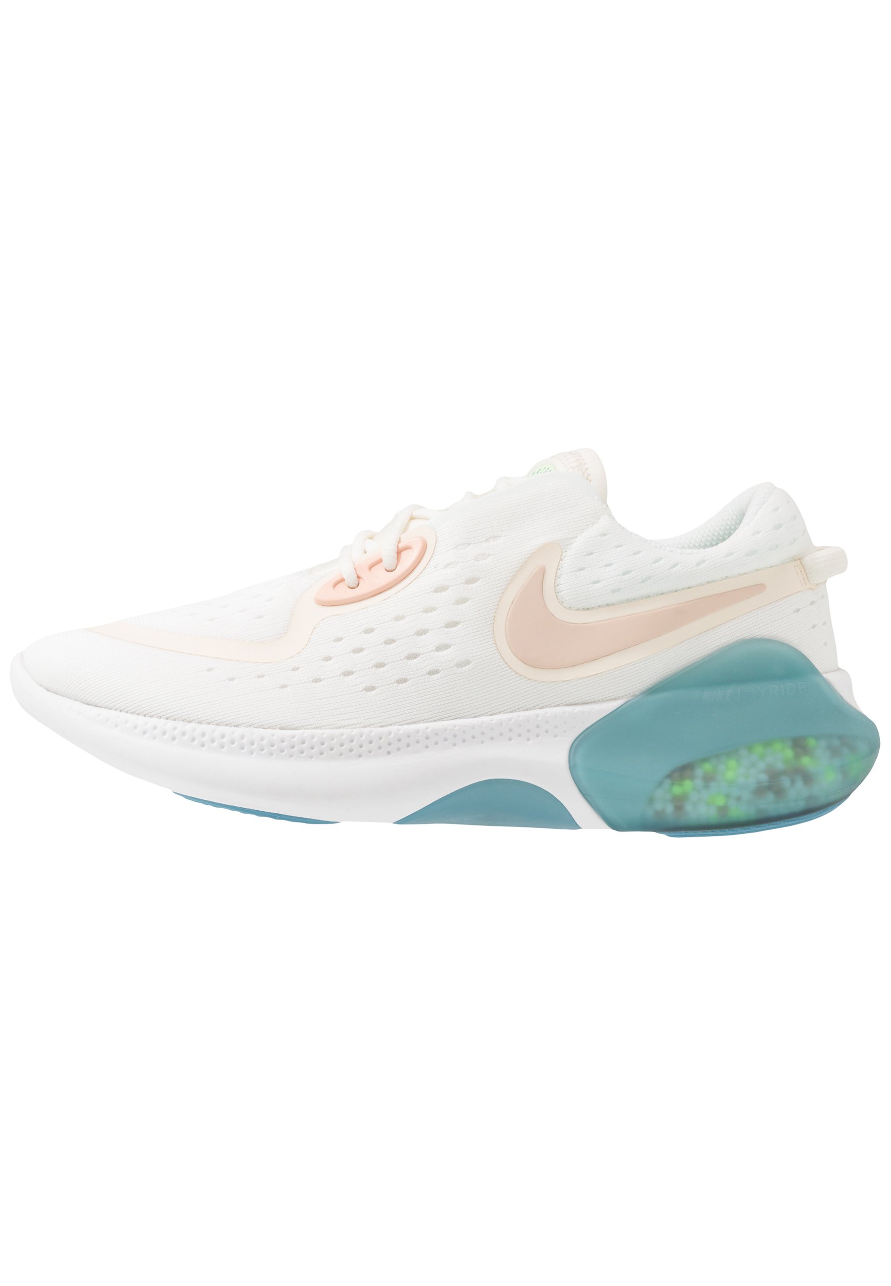 Nike Performance JOYRIDE DUAL - Nøytrale løpesko - sail/shimmer/pale ivory/cerulean/barely volt/pink quartz Nike Performance JOYRIDE DUAL - Nøytrale løpesko - sail/shimmer/pale ivory/cerulean/barely volt/pink quartz
