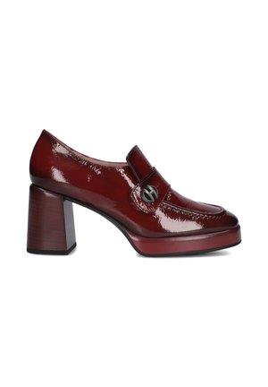 Platform heels - wine
