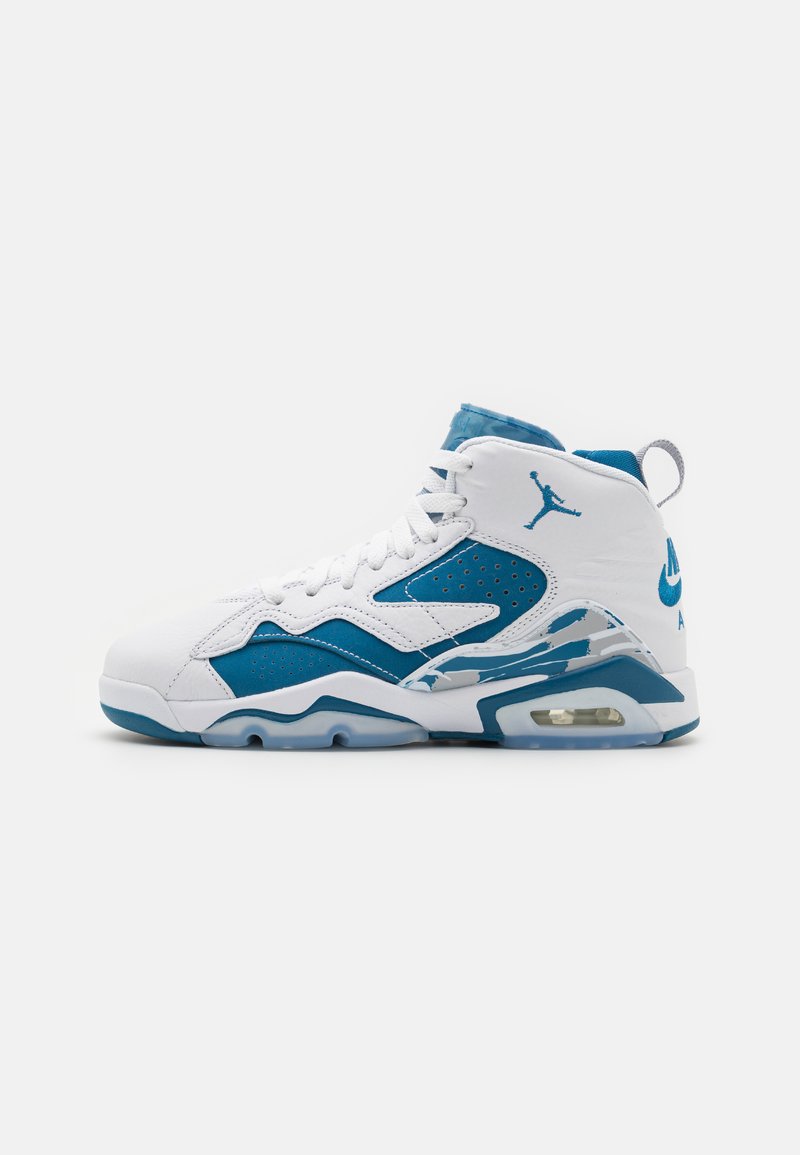 Jordan JUMPMAN MVP - Kosárlabdacipők - white/industrial blue/wolf grey