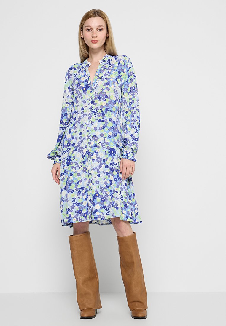 Fabienne Chapot Blousejurk blauw Fabienne Chapot Blousejurk blauw