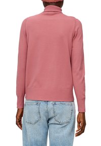 s.Oliver ROLLKRAGEN - Strickpullover - papaya