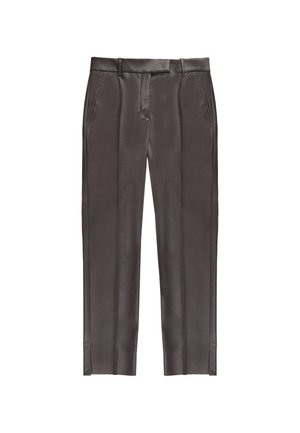 SLIM FIT INCOTEX - Broek - chocolate