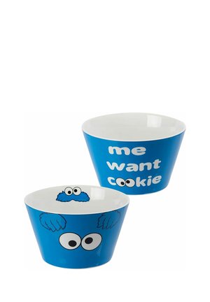 SESAMSTRASSE KRÜMELMONSTER ME WANT COOKIE 2PACK - Ciotola per bambini - mehrfarbig
