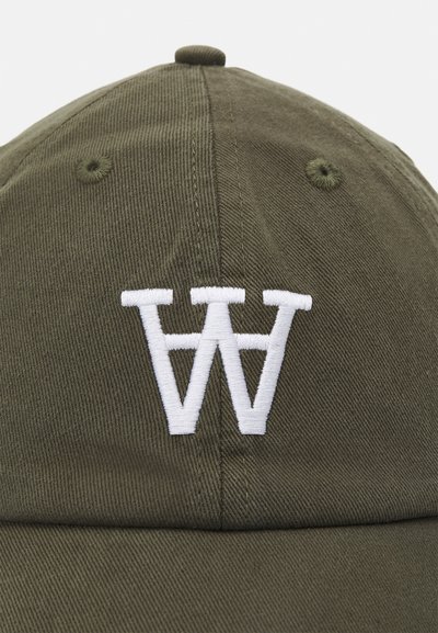 WOOD WOOD UNISEX - Šiltovka - dark green