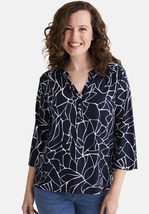 MARIE PRINT 3/4-ARM - Langarmshirt - blue abstract aop