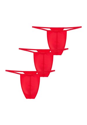 3-PACK PLUMES - Alushousut - red