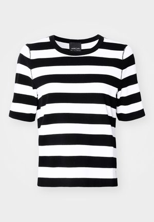 Marc Cain Trükipildiga T-särk - white/black