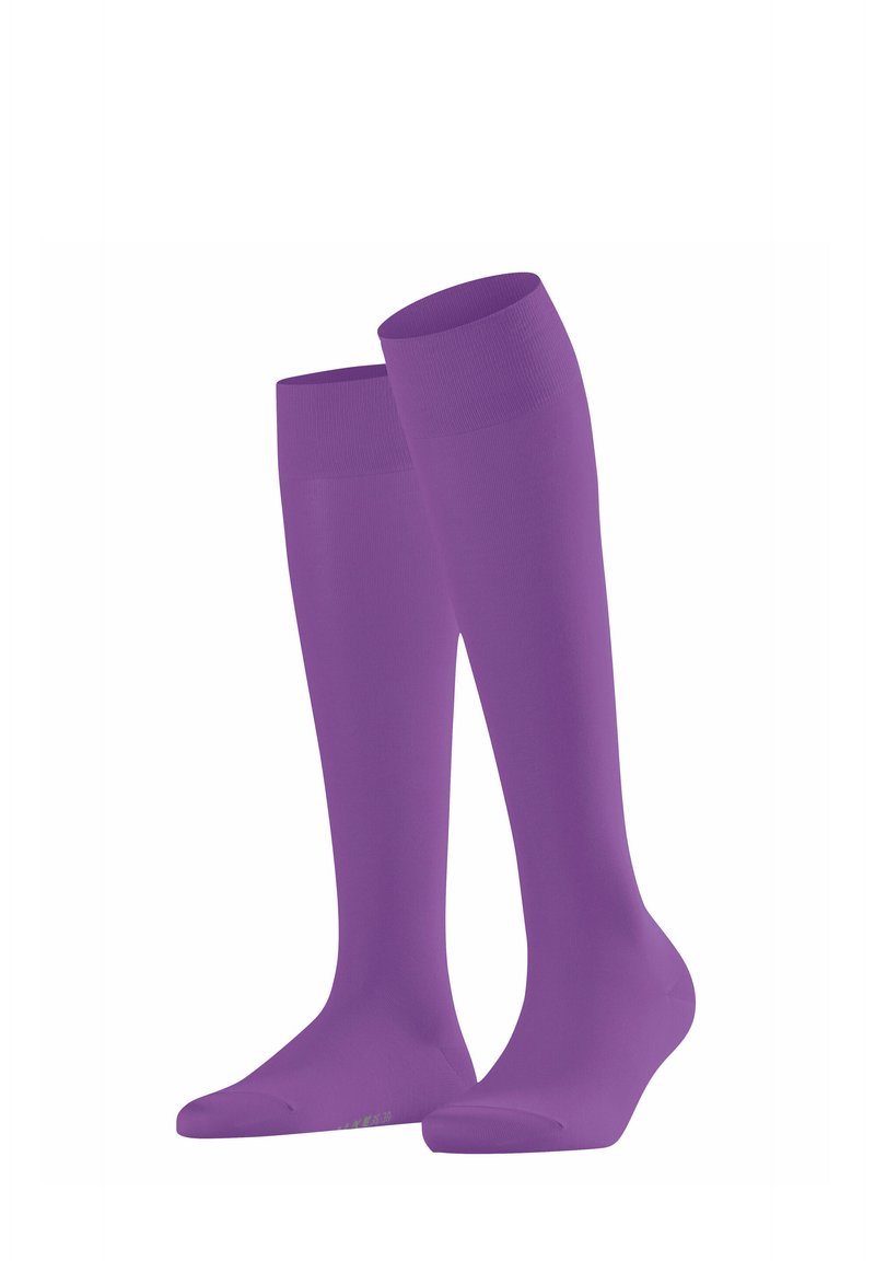 FALKE COTTON TOUCH - Kniestrümpfe - pink iris