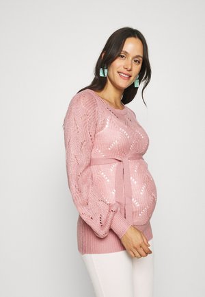MLANNA - Trui - pale mauve melange
