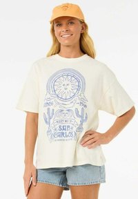 Rip Curl T-Shirt print - bone/nude - Zalando.ch