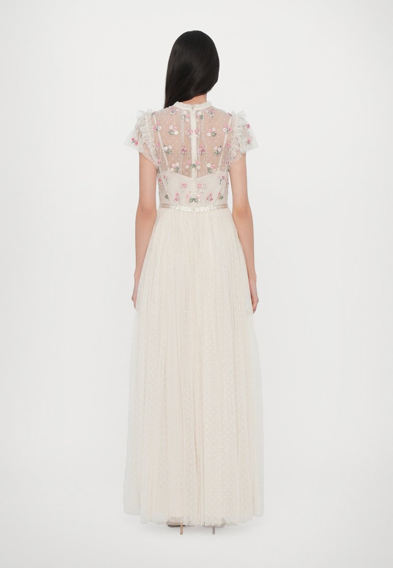 chinese dress ladies LOVESHACKFANCY Lace + Tiered Tulle Maxi Dress