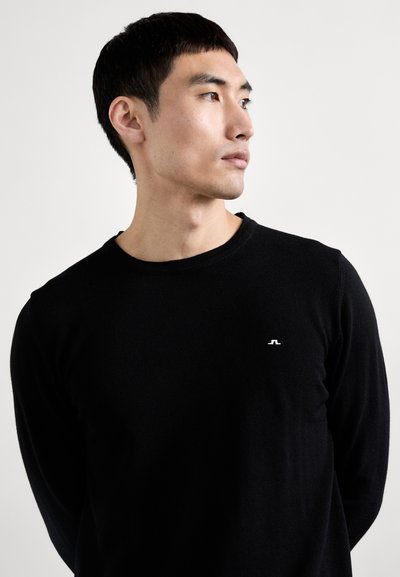 J.LINDEBERG LYLE TRUE MERINO - Maglione - black