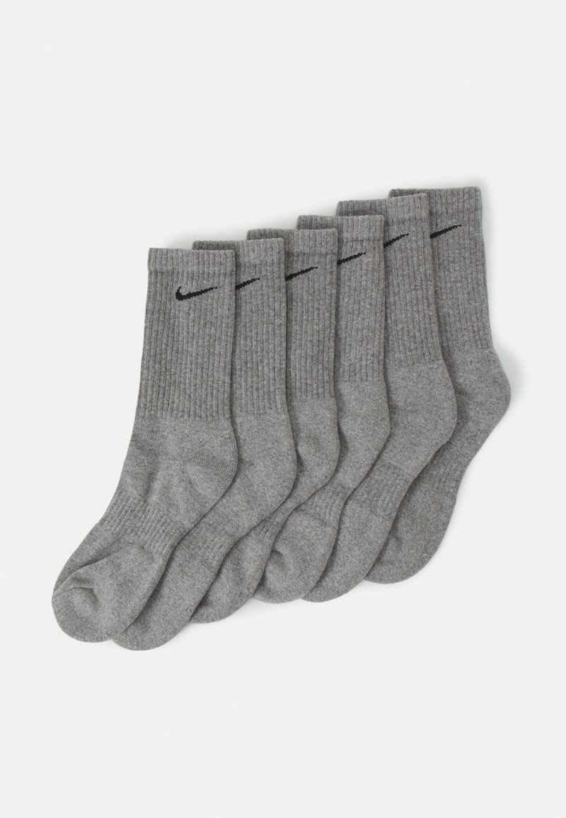 Nike Performance EVERYDAY CUSH CREW UNISEX 6 PACK - Sportssokker - carbon heather