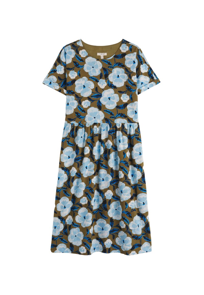 Seasalt Cornwall BROUSE - Robe de jour - green - spring pansy seagrass ...