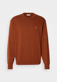 RELAXED - Pulover - cherry mahogany