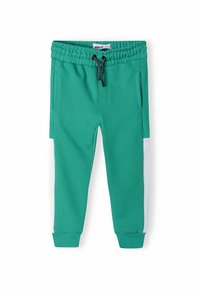 MINOTI - JOGGERS WITH SIDE PANELS - Tracksuit bottoms - green Thumbnail Image 1