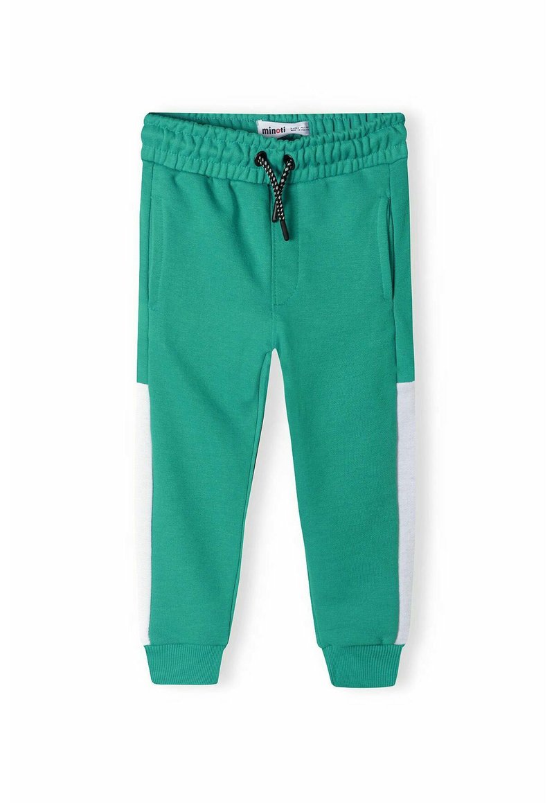 MINOTI - JOGGERS WITH SIDE PANELS - Tracksuit bottoms - green, Enlarge