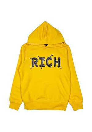 Felpa con cappuccio - giallo
