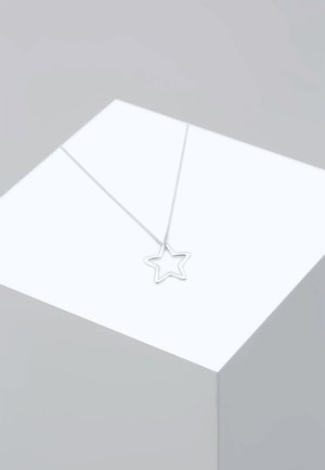 Elli STAR CUT OUT - Ketting - silver-coloured