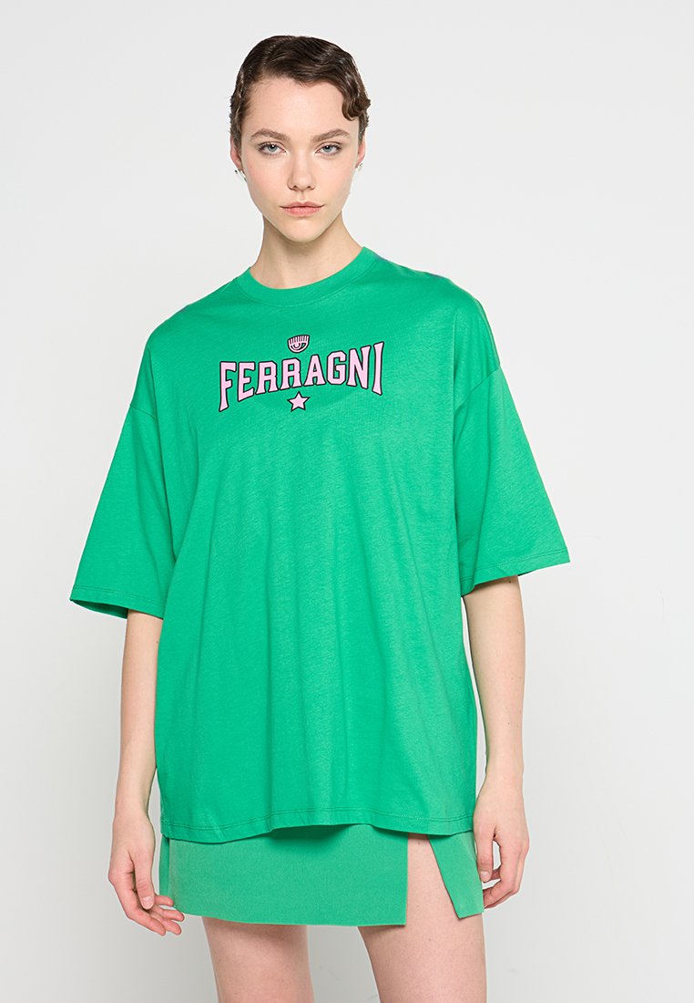 CHIARA FERRAGNI T-shirt print groen
