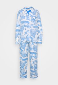 Não selecionado, blue