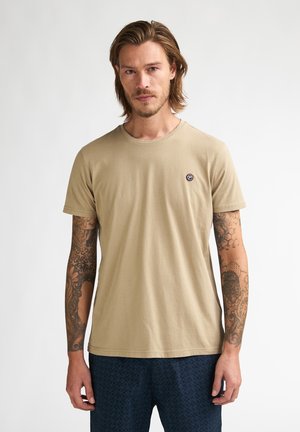 Petrol Industries, T-SHIRT  - T-shirt basic - light tan