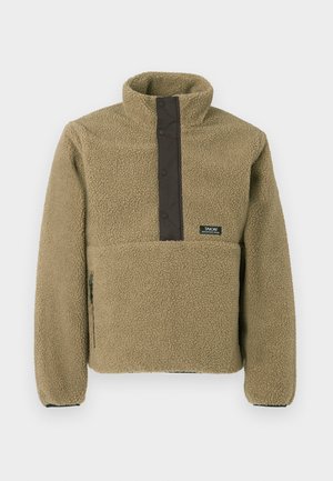 PULL OVER BOA HI NECK JACKET UNISEX - Flísová bunda - beige/black