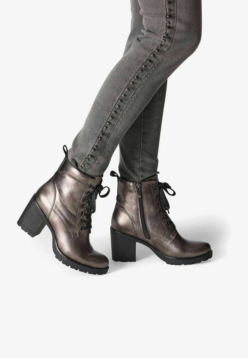 Marco Tozzi Botines de tacón - pewter