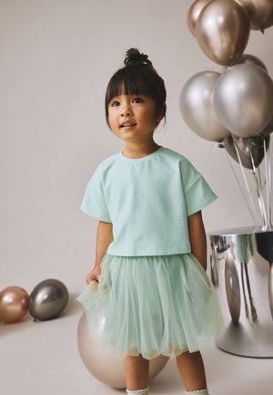 Next, SET - Minifalda - mint green