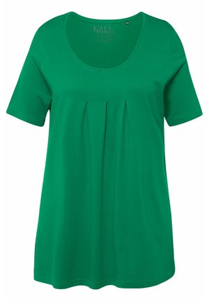 Ulla Popken ULLA POPKEN DAMEN GROSSE GRÖSSEN BASIC-SHIRT 796473 - Camiseta estampada - green