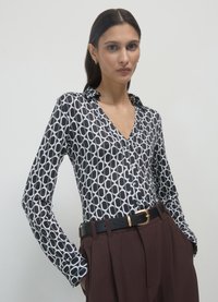 Calliope FANTASIA - Button-down blouse - var ultrablack