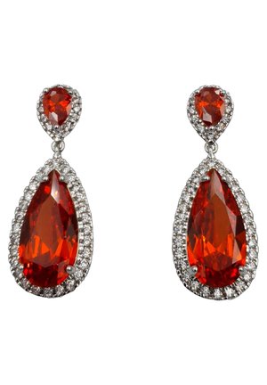 PARTY HOCHZEIT - Orecchini - rot /weiss