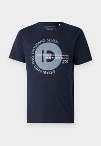 PRINTED - T-shirt med print - dark navy