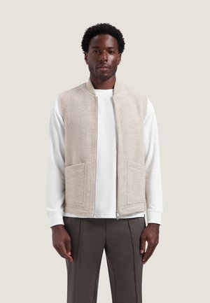 Dstrezzed, NILS TEDDY VEST - Γιλέκο - sand