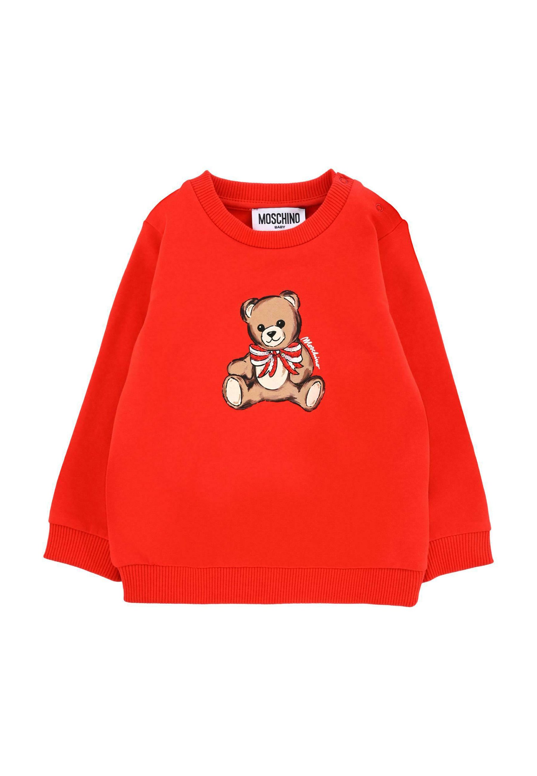MOSCHINO Felpa red/rosso