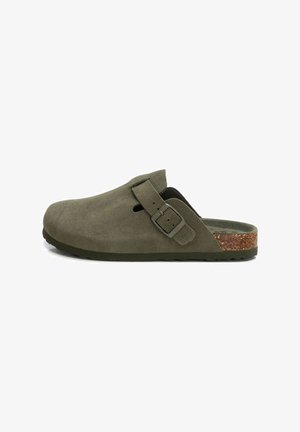 XTI Mules - kakhi