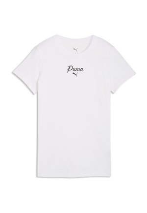 ESSENTIALS SCRIPT  - T-shirt print - white