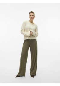 Vero Moda VMAWSOME LS O-NECK BOO - Kardiganas - birch