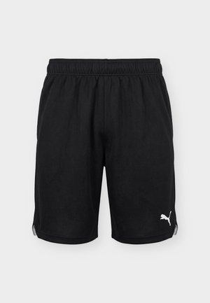 Puma, TEAMJAWS REVERSIBLE SHORTS - Korte broeken - black/white