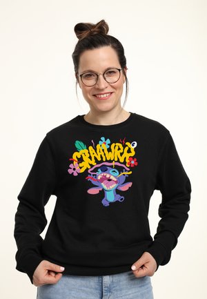 LILO & STITCH GRAAAWR STITCH - Sweatshirt - black pure