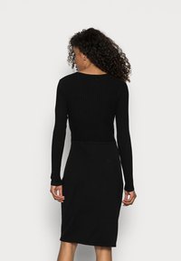 Esprit Collection DRESSES FLAT - Vestido de malha - black